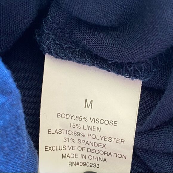 PacSun Off Shoulder Top Crop Festival Embroidered Tassel NEW Stretchy - Picture 9 of 13